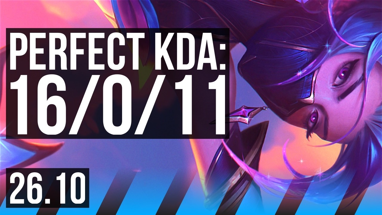 AKALI vs YASUO (MID) | Perfect KDA: 16/0/11, 53K damage | BR Grandmaster | 26.10