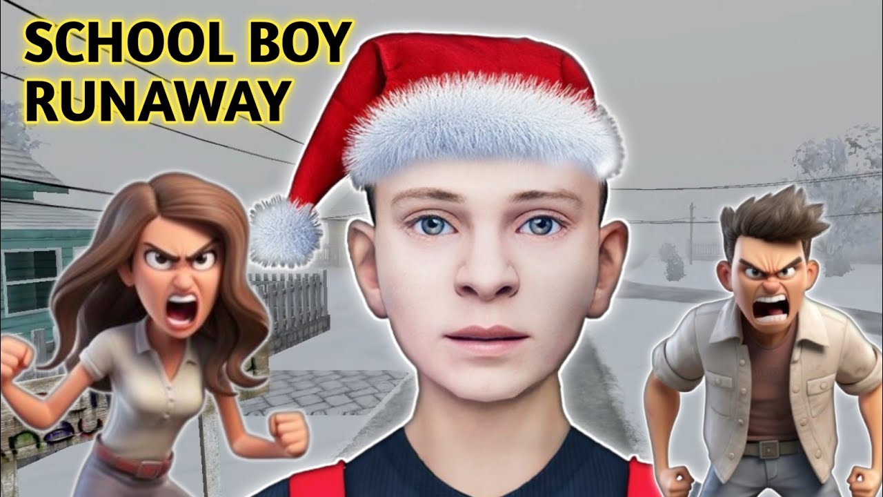 Naughty boy runaway from home || School boy runaway gameplay 