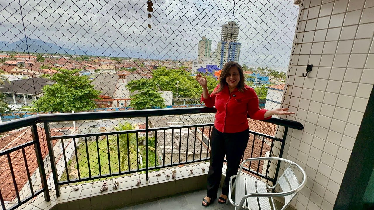 Apartamento a 40 metros do mar 😱😍🌟MOBILIADO 🌟em Praia Grande 👏🏻