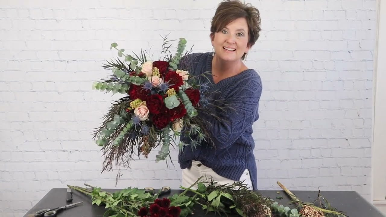 Beautiful Fall Bridal Bouquet - Wedding Design
