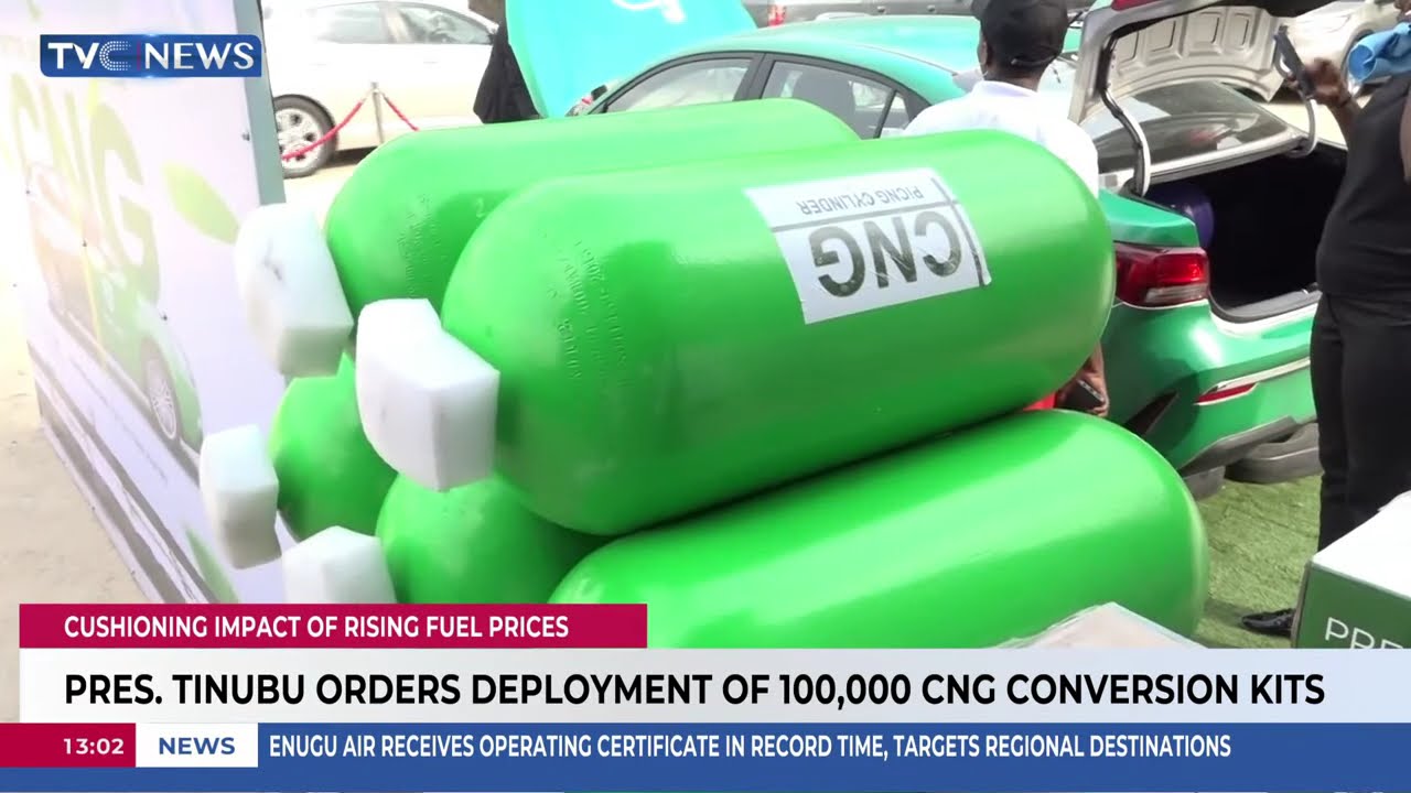 Pres Tinubu Orders Deployment Of 100,000 CNG Conversion Kits