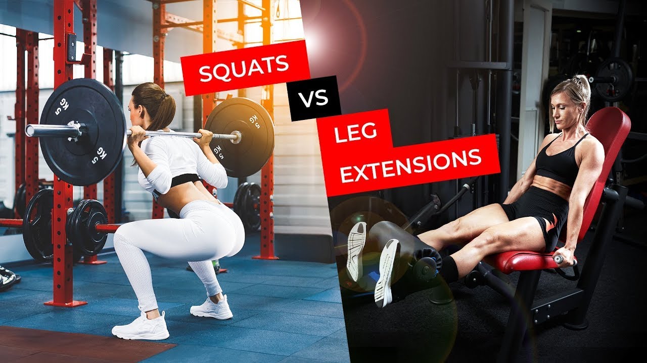 Why leg extensions beat squats for the quads [study]