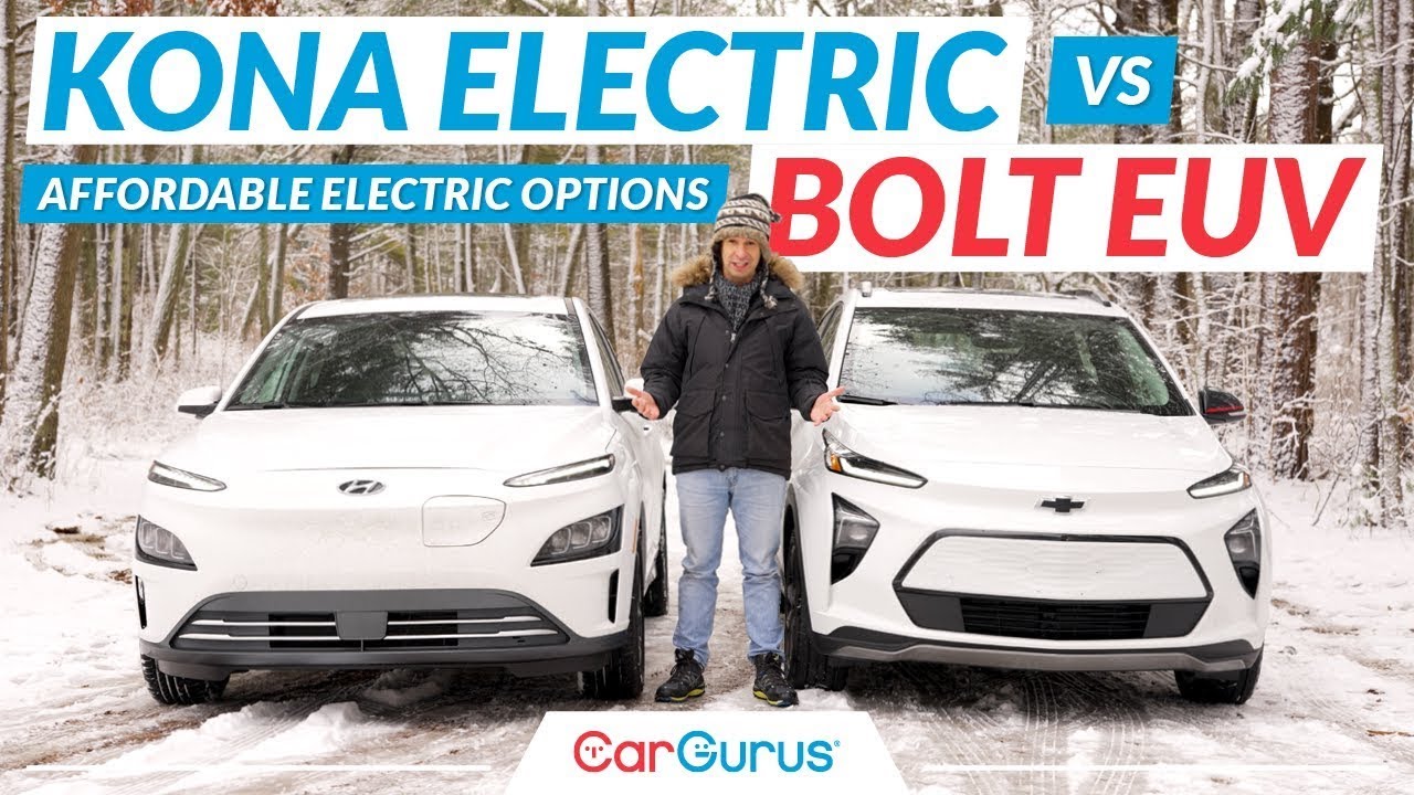 Chevy Bolt EUV против Hyundai Kona Electric