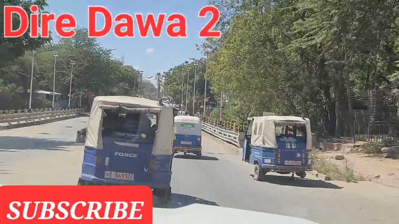 Drive through Dire Dawa: Addis Ketema
