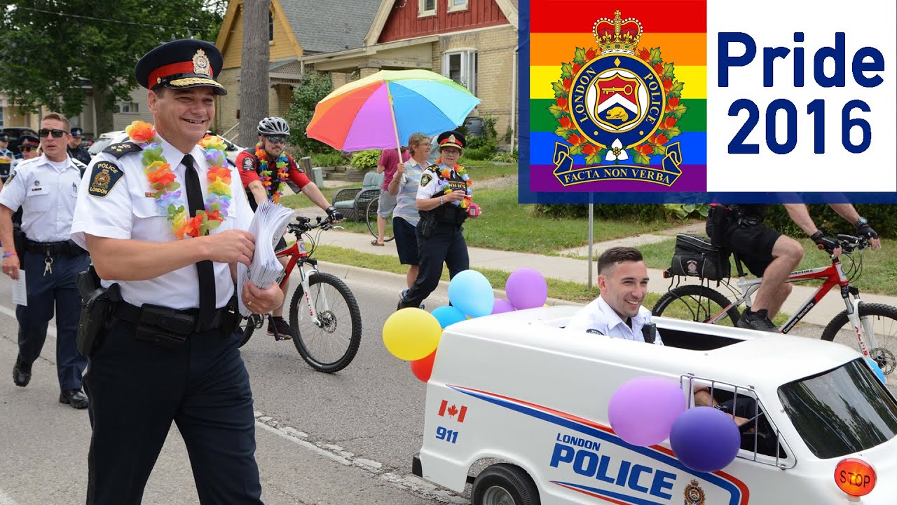 Pride 2016 with the London Police Service