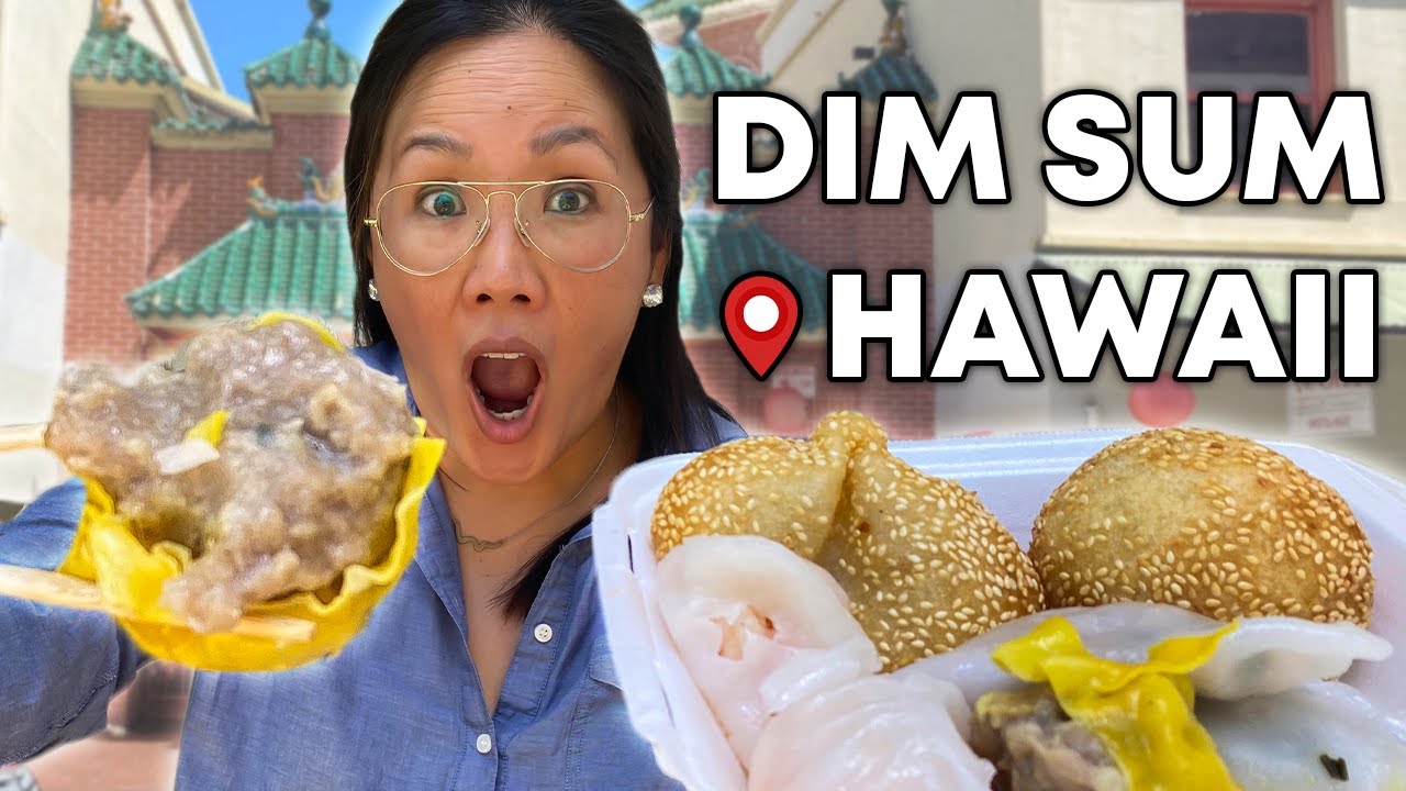 I Eat Dim Sum At Popular Bakery In Hawaii, Honolulu Chinatown