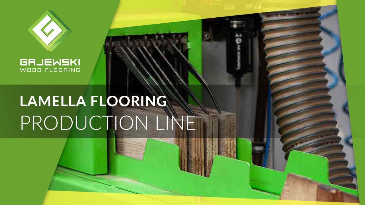 GAJEWSKI | Lamella flooring production lines [EN]