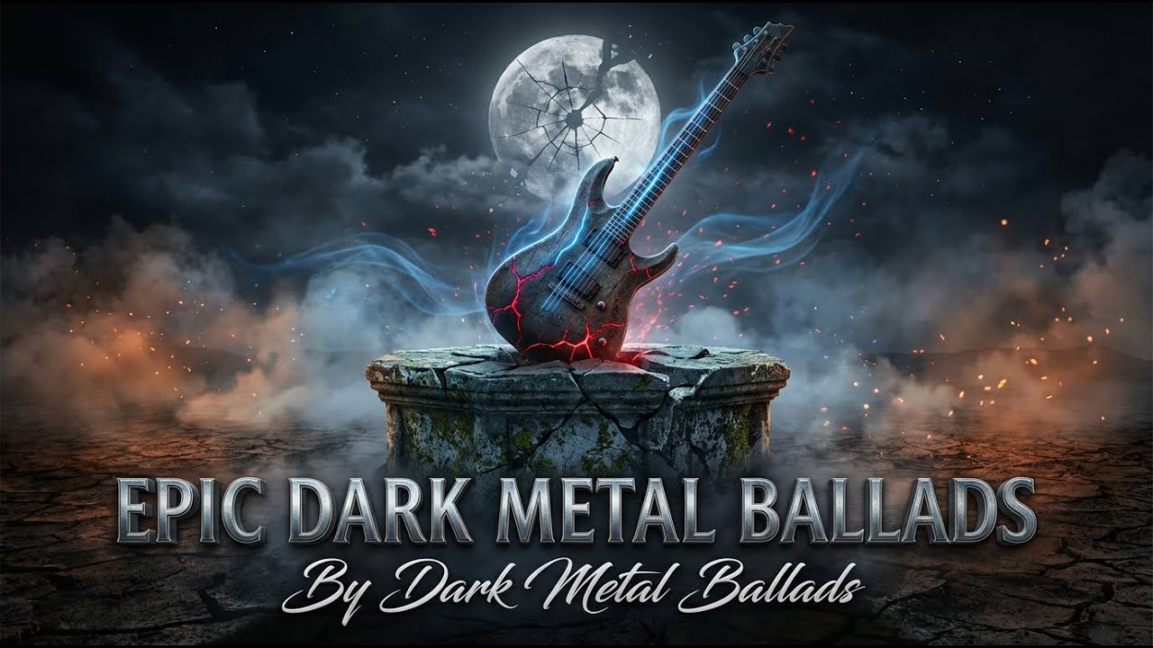 Silent Moon | Emotional Dark Metal Guitar for Night Thoughts