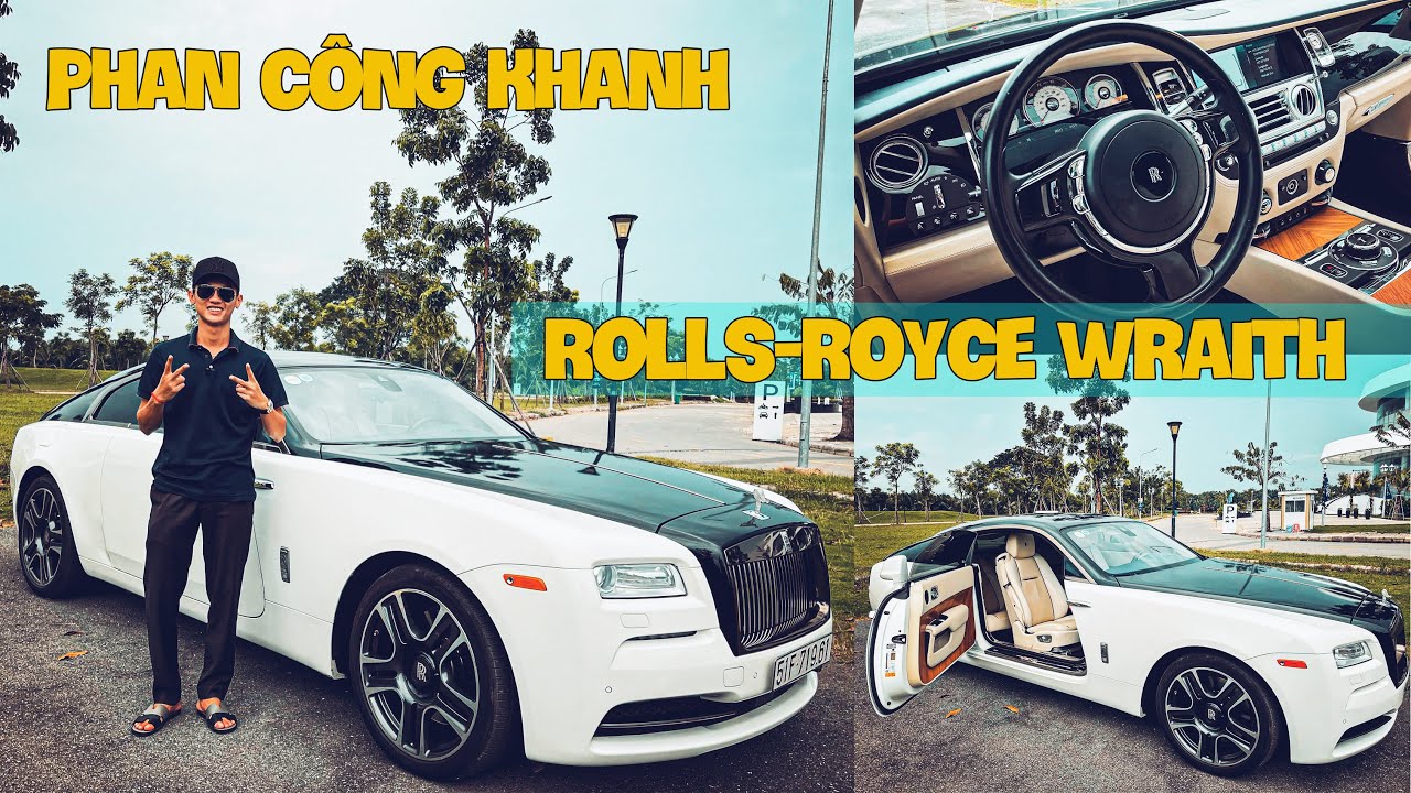 Dạo phố trên XE SIÊU SANG Rolls-Royce Wraith cùng Khanh Supper | Phan Công Khanh | 4K