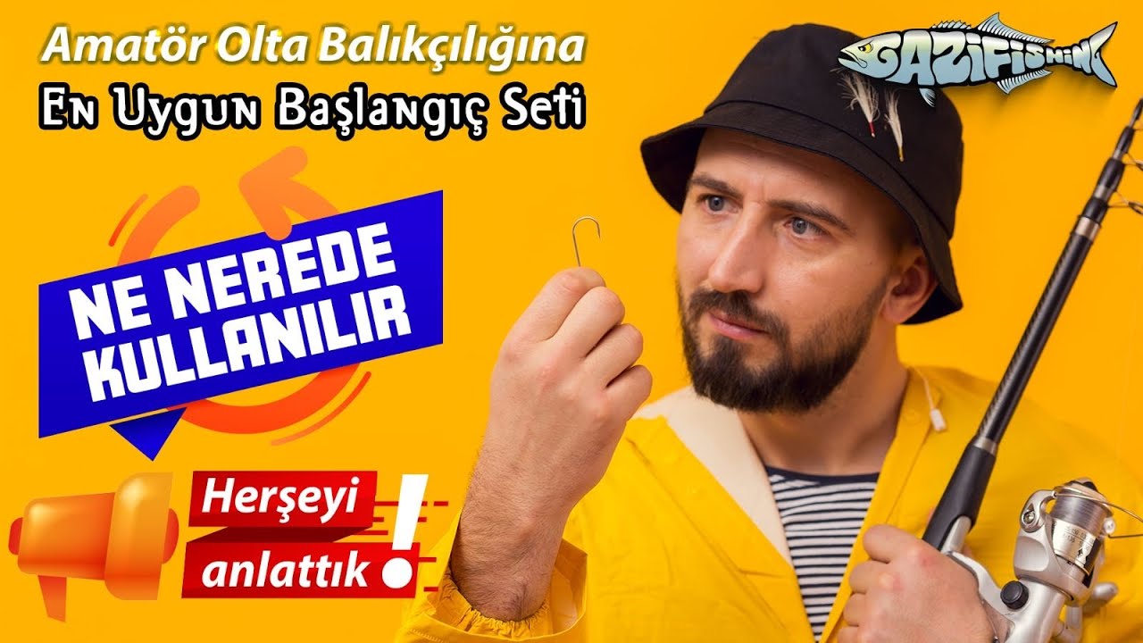 Amatör Olta Balıkçılığına En Uygun Başlangıç Seti! Ne Nerede Kullanılır? HEPSİNİ ANLATTIM