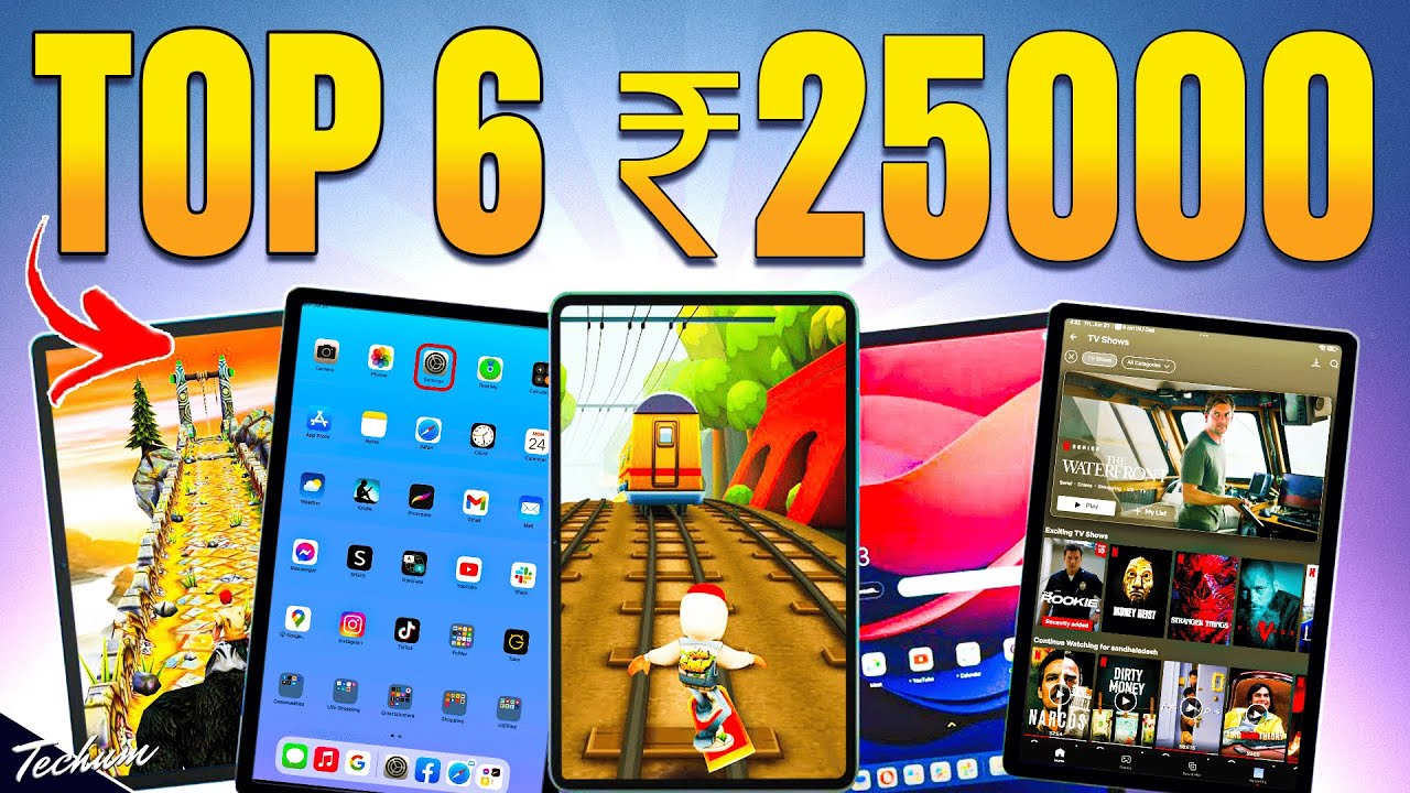 Best Tablets under 25000 in 2025 and I'm SHOOK!⚡Which One Should You Buy?⚡Best Tablet Under 25000