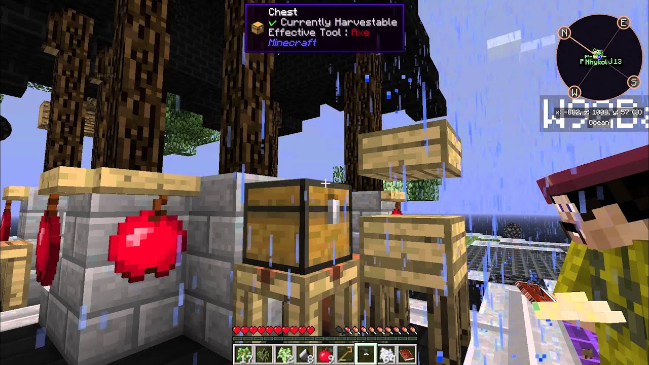 Mindcrack - Agrarian Skies 2 - Getting Started (E01)