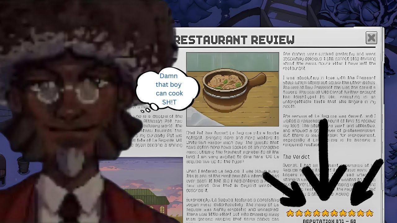 Best Chef RPG Review with restaurant upgrade