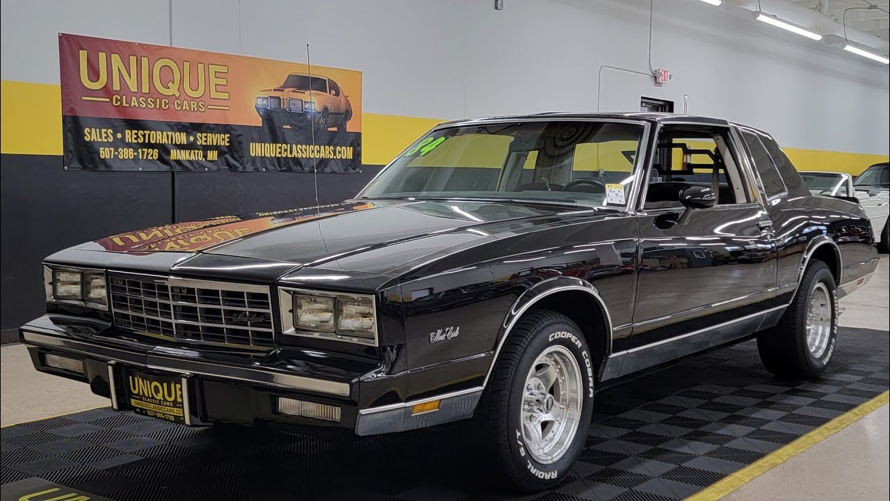 1984 Chevrolet Monte Carlo (T-Tops) | For Sale $26,900