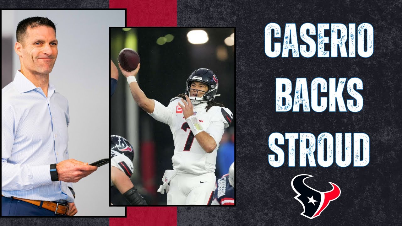 The Houston Texans are Standing Behind Their Quarterback C.J. Stroud