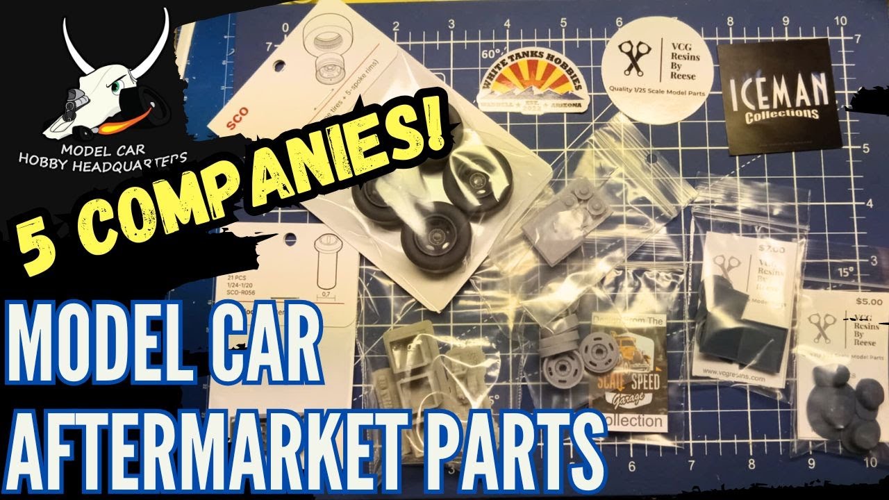 Model Car Aftermarket Shoutout #4 Scale Speed Garage Iceman VCG Resins White Tanks Hobbies