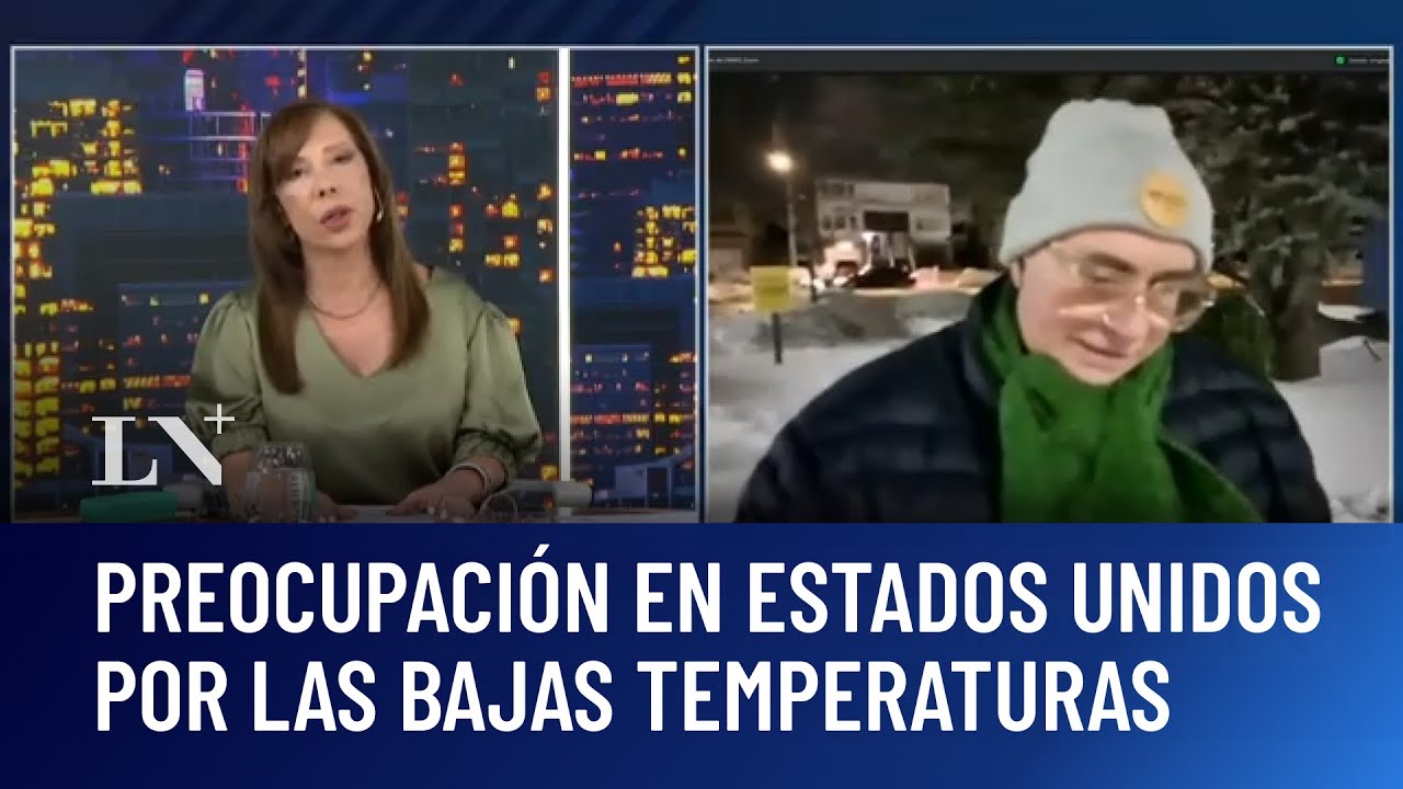 Ola polar extrema en Estados Unidos: 140 millones de personas en alerta por bajas temperaturas