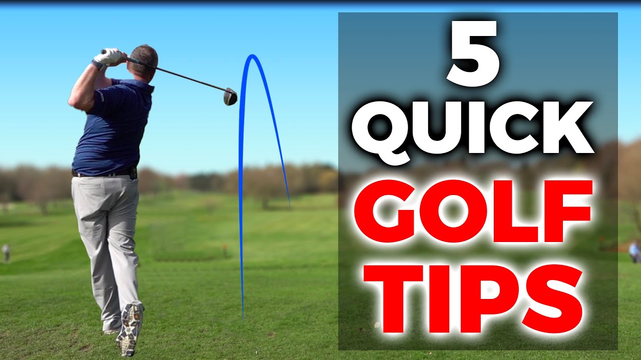 HOW TO IMPROVE YOUR GOLF SWING INSTANTLY !
