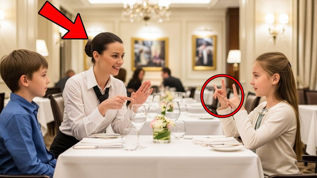 Billionaire's Deaf Twins Were Ignored by Everyone—Until a Waitress Spoke to Them in Sign Language...