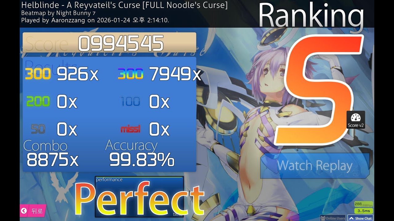 A Reyvateil's Curse 99.83%