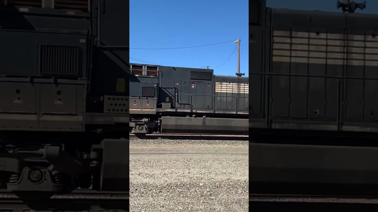 RARE NS &ldquo;Thoroughbred&rdquo; D9-44CW Trails on the S-LBELPC/Q-LACNWH Combo Train!!!