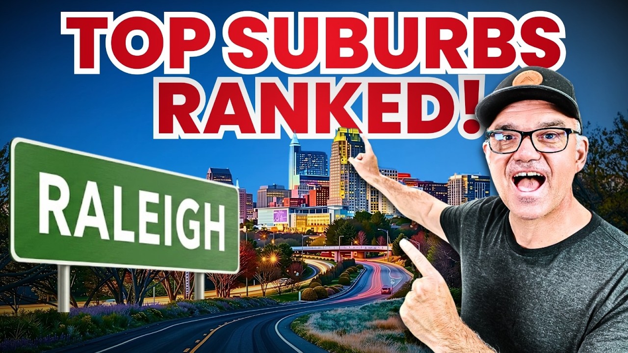 Ranking ALL Raleigh, NC SUBURBS For 2026