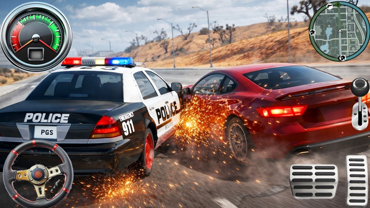 Police Car Simulator – Extreme Speed & Drift Action | Gameplay #769