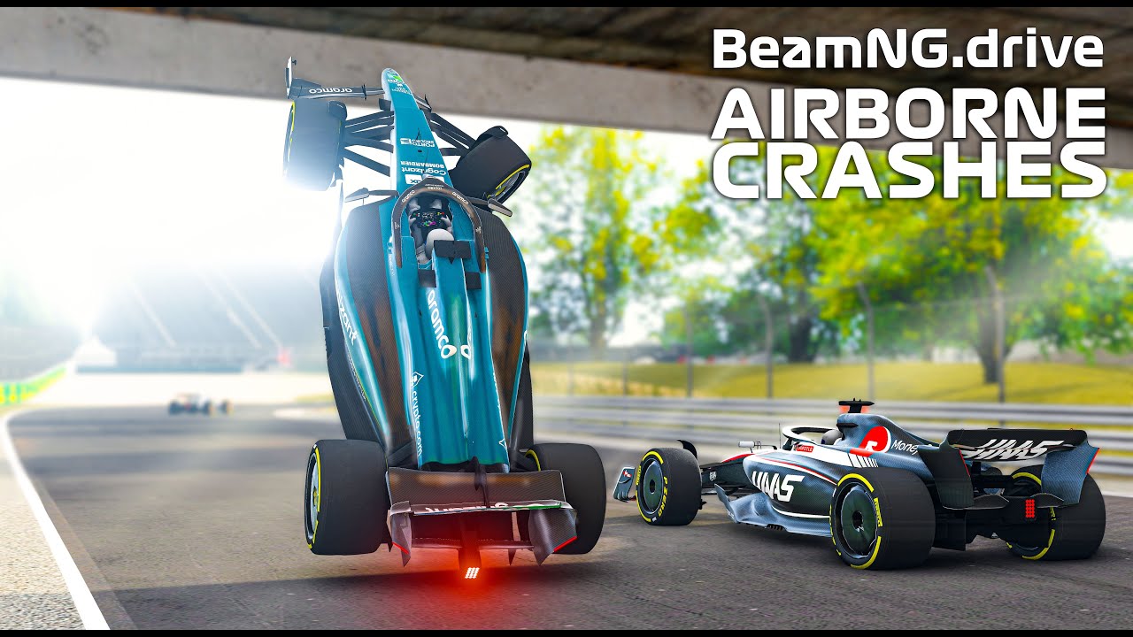 Formula Car Airborne Crashes #3 | BeamNG.drive