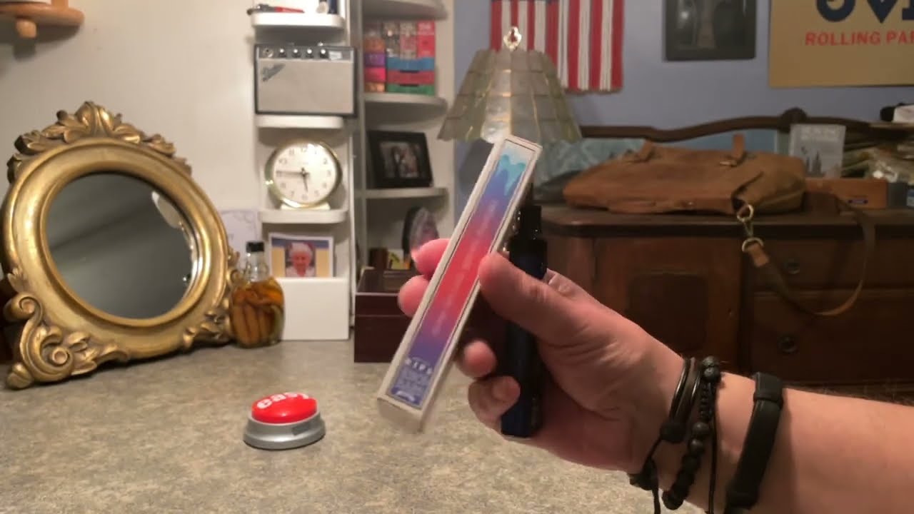 Esco Bars Ripe MEGA 5000 Puff Rechargeable Disposable Vape Blue Razzleberry Pomegranate Ice Review