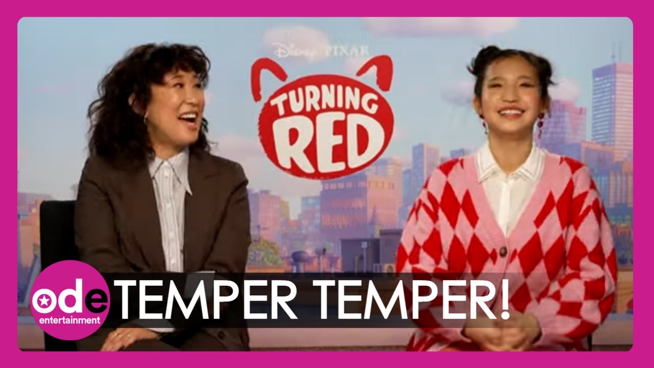 TURNING RED: Sandra Oh & Rosalie Chiang On Dealing With Their Tempers
