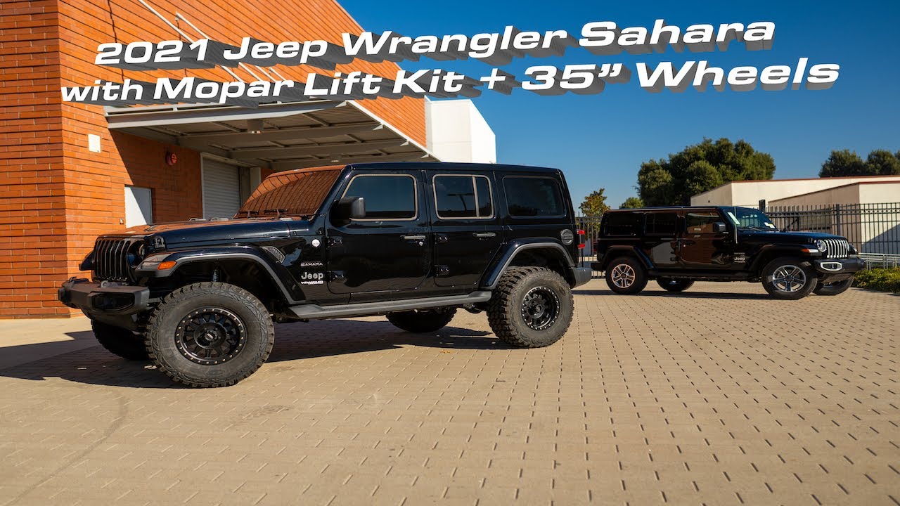 Mopar 2 Inch Lift Kit Install for 2021 Jeep Wrangler Sahara