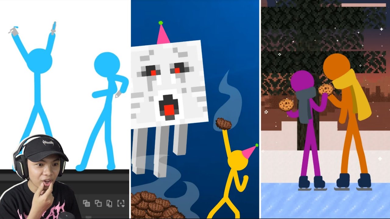 React Animation Vs Minecraft Shorts