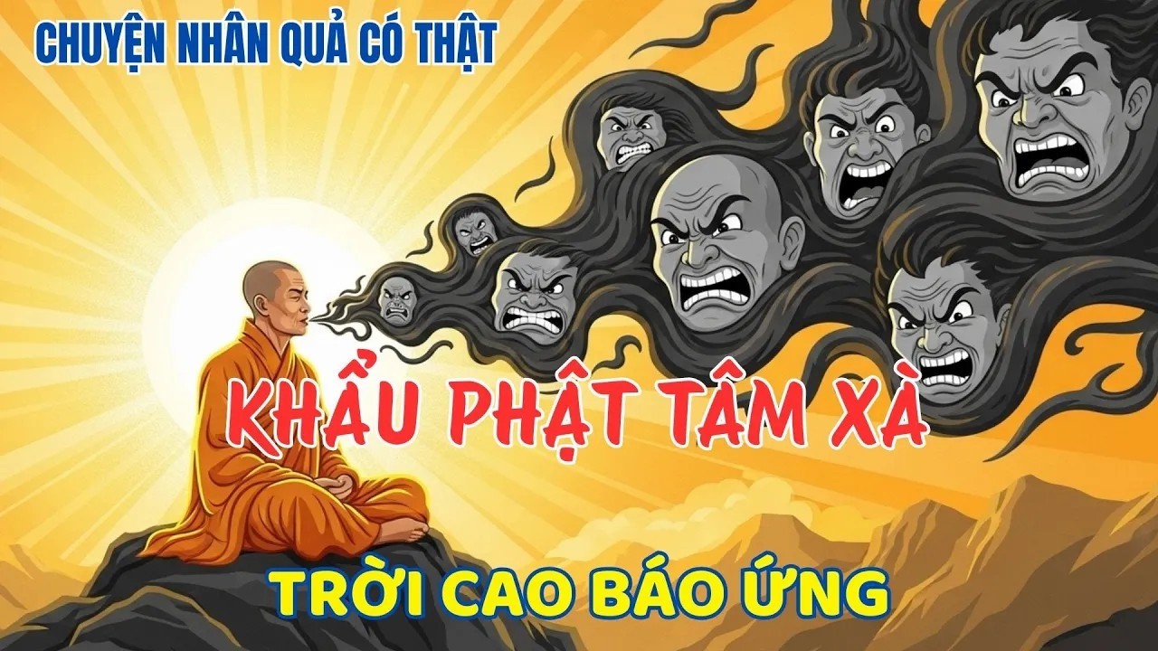 9 Chuyện Nhân Quả Báo Ứng Có Thật - Niệm Phật Nhưng Tâm Khẩu Nghiệp – Báo Ứng Tu Mãi Không Thành