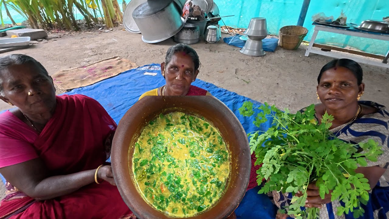 எல்லா குழம்பும் இதுக்கு பின்னாடி தான் அப்படிஒரு சுவை /சத்துமிக்க முருங்கை கீரை சாறு /Murungai Keerai