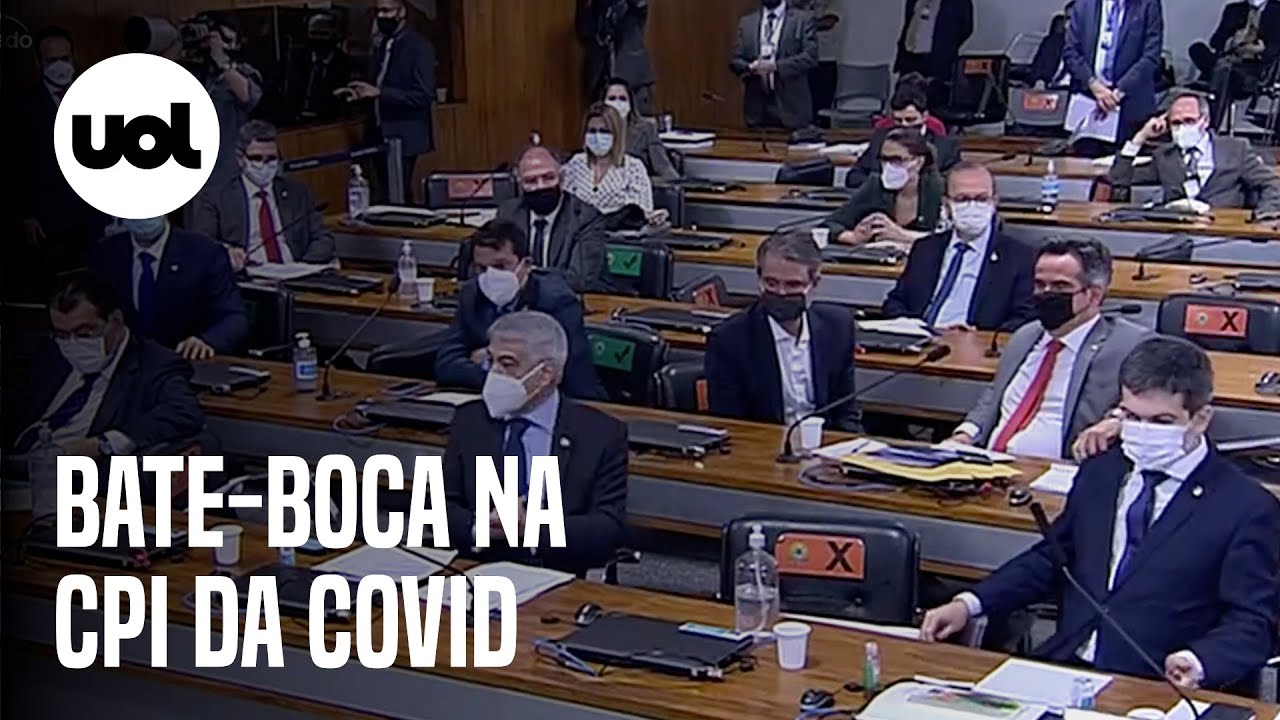 CPI da Covid: Senadores batem boca após pergunta de Renan Calheiros