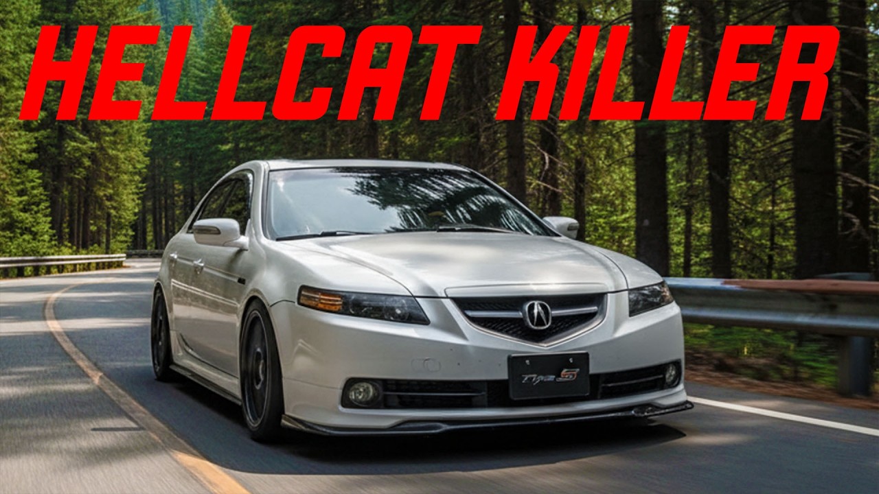 Acura TL Type S: спальный седан за 10 000 долларов, который УНИЧТОЖАЕТ быстрые автомобили!