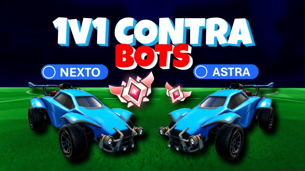 Juego contra BOTS de nivel AVANZADO 😨 Nexto y Astra | Mavite Rocket League