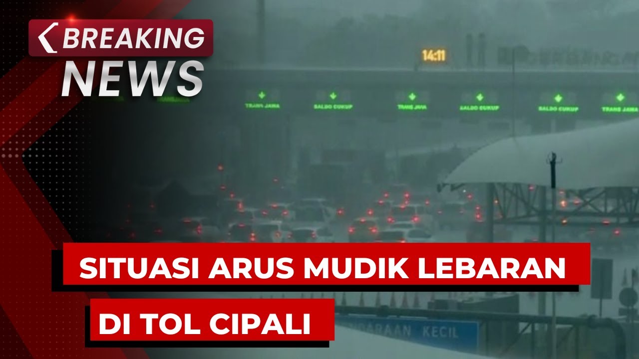 BREAKING NEWS - Rekayasa Lalu Lintas dan Pantauan Arus Mudik Lebaran 2025