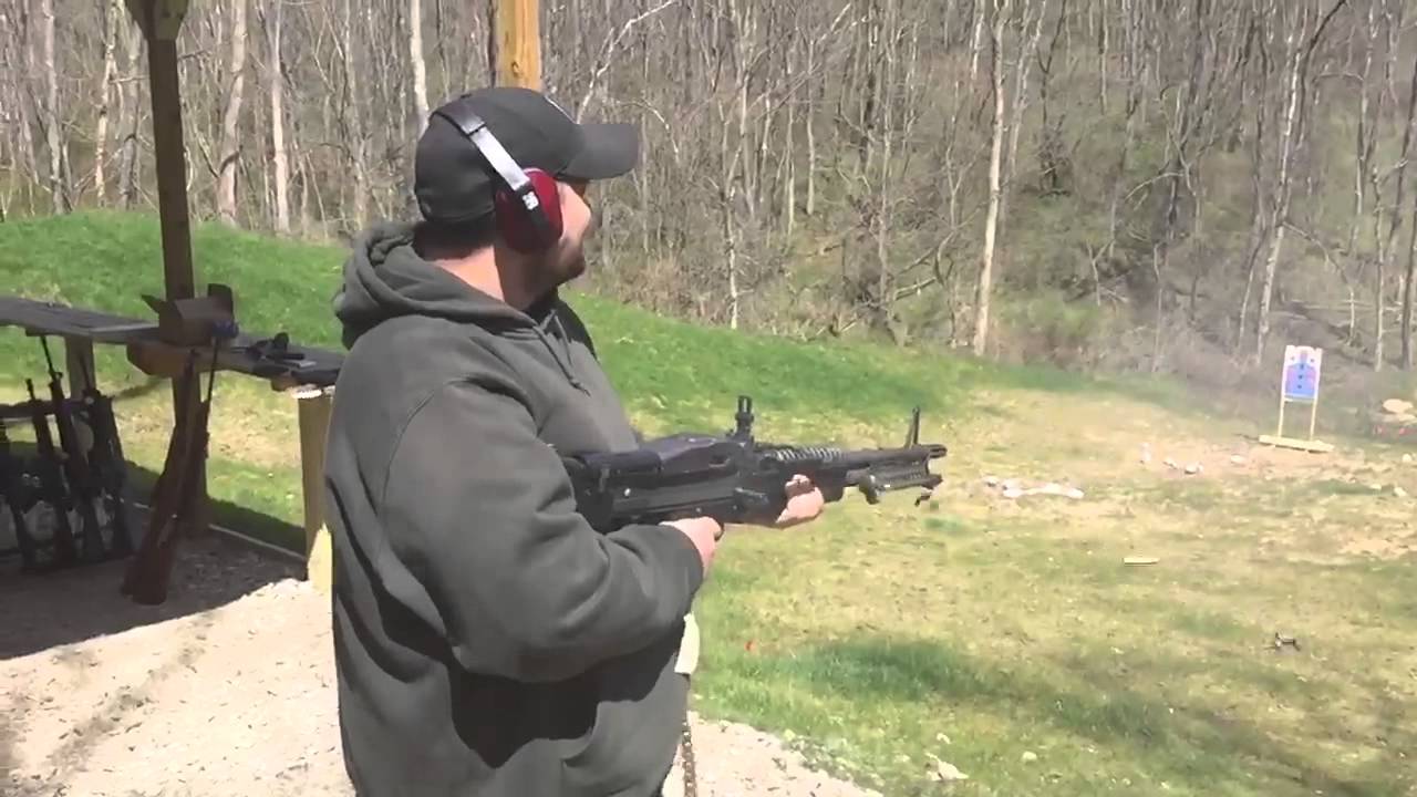 Full-Auto M60 with 100-round belt