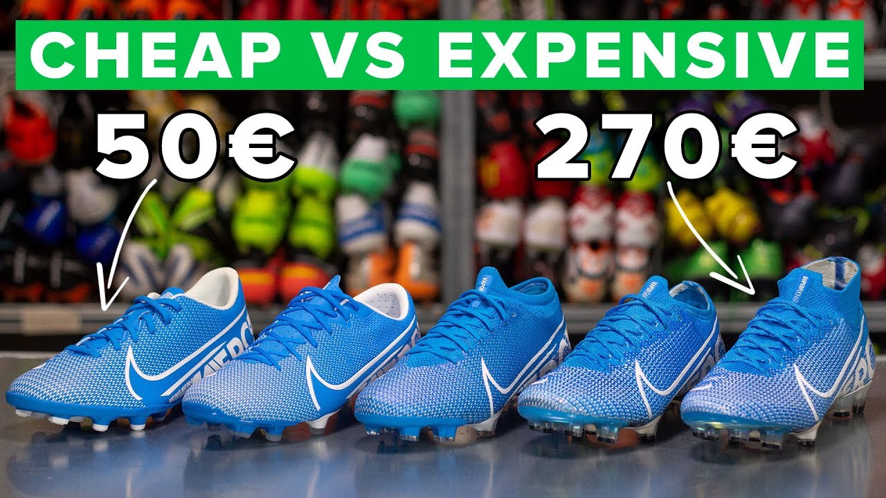 ДЕШЁВЫЕ против ДОРОГОВЫХ — все о бутсах Nike Mercurial: Elite, Pro, Academy или Club