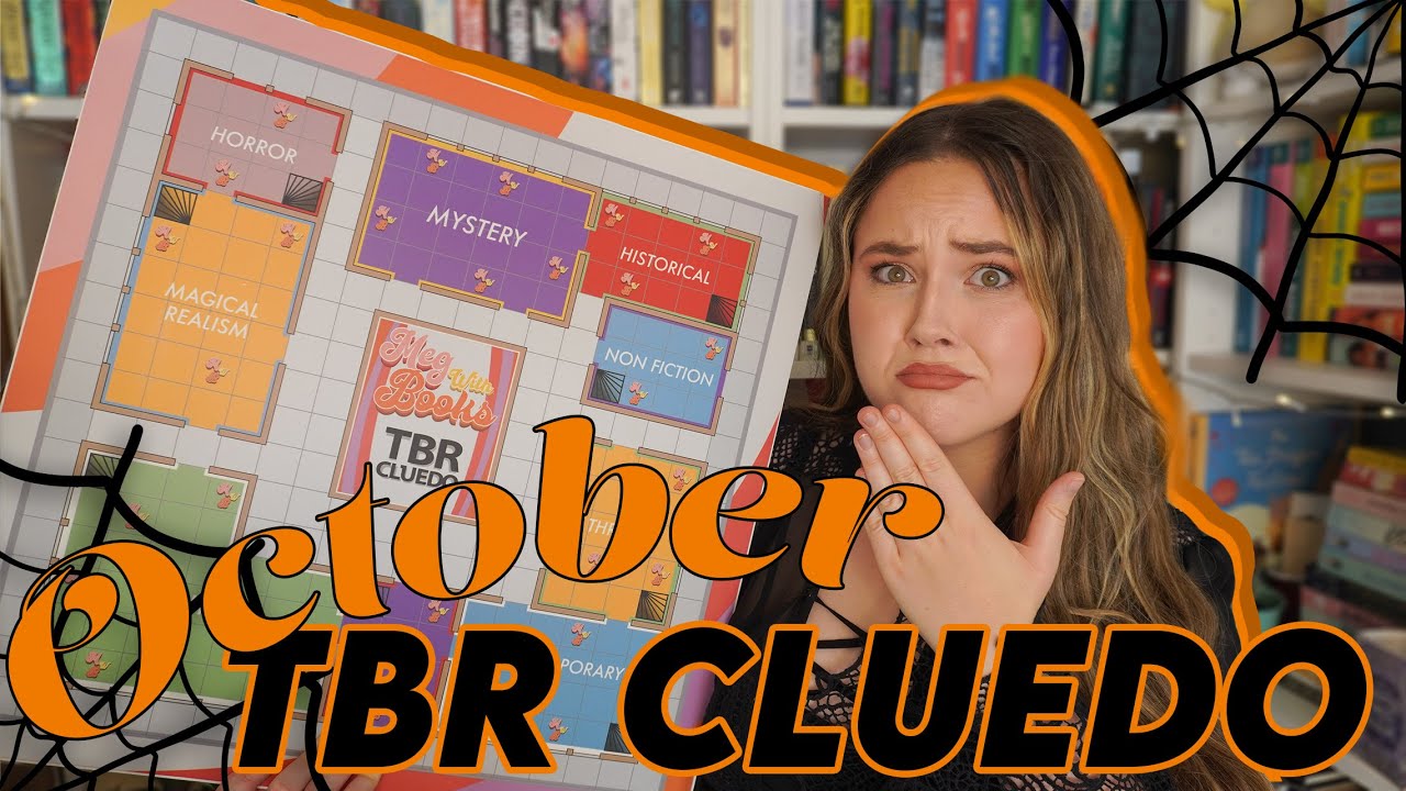 tbr cluedo gets SPOOKY🕷️🧡tbr cluedo picks what i read! 🔎 october tbr - ep 27