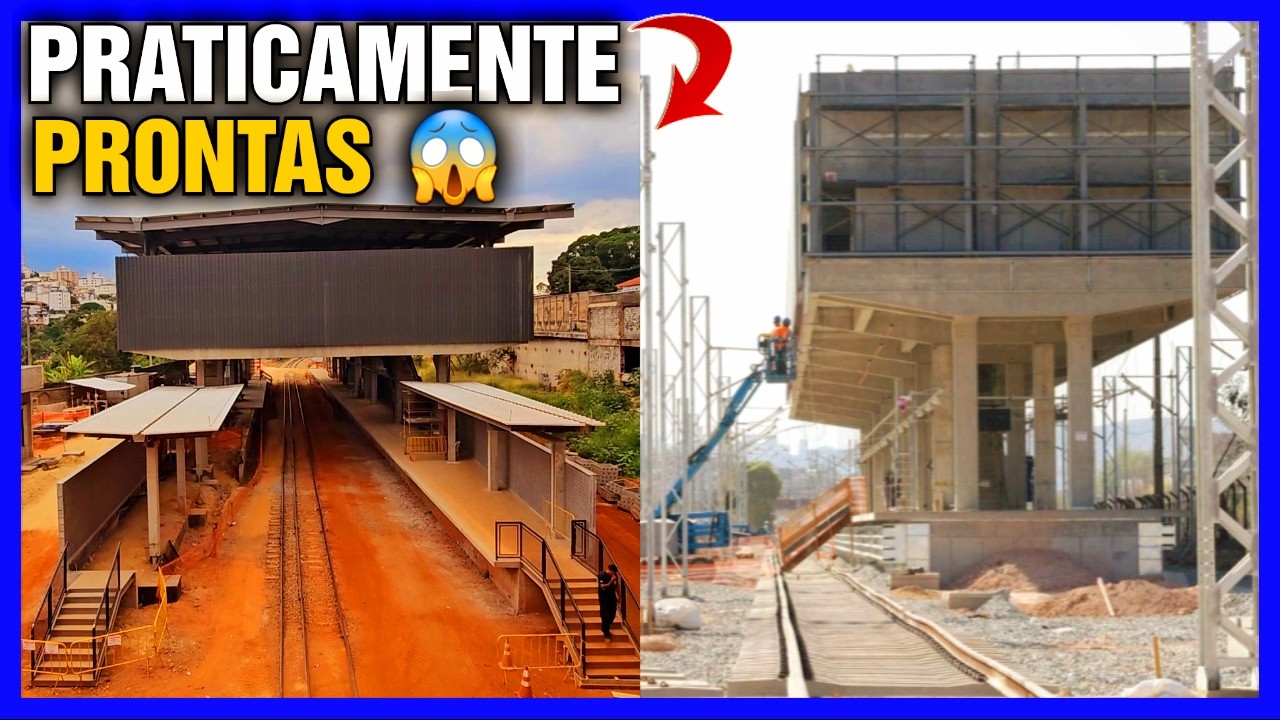 VEJA TODAS AS OBRAS DE EXPANSÃO DO METRÔ BH, LINHAS 1 E 2, DESAPROPRIAÇÕES E MUITA NOVIDADE