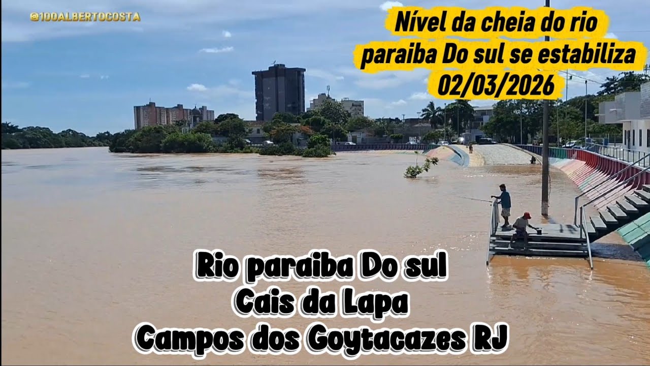 Cheia do rio Paraíba do Sul se estabiliza 02/03/2026 parte (6)