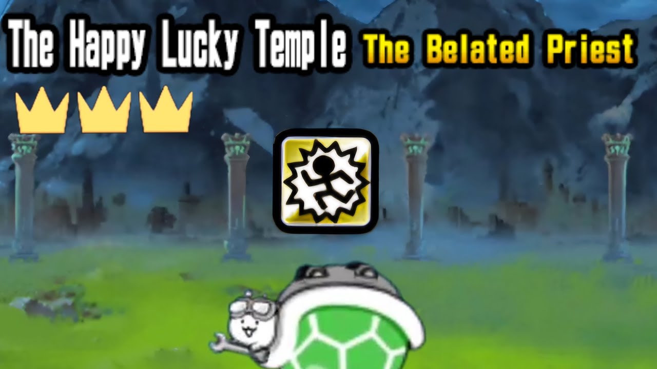 The Battle Cats - UL31: The Happy Lucky Temple (The Belated Priest) 3 Star