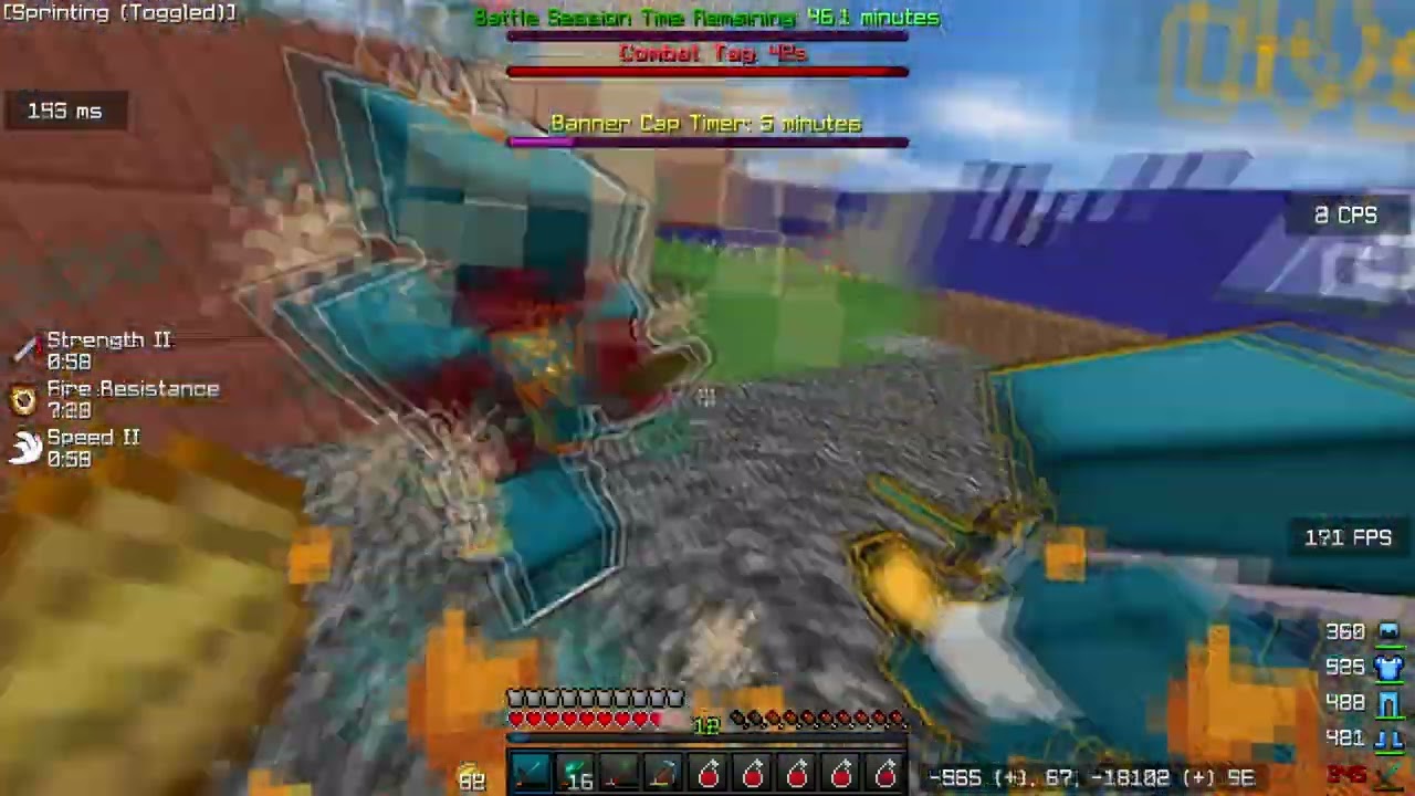 mc siegewar pvp (newearth leftover clips)