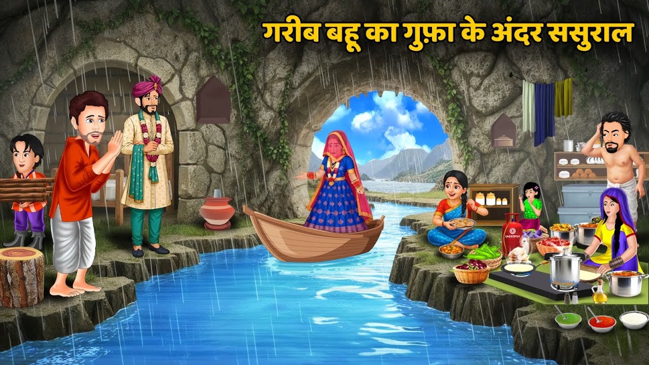गरीब बहू का गुफा के अन्दर ससुराल | Hindi Kahani | Saas Bahu Ki Kahani | Best Story