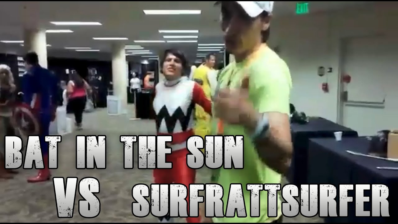 Bat In The Sun kicks surfrattsurfer in the face