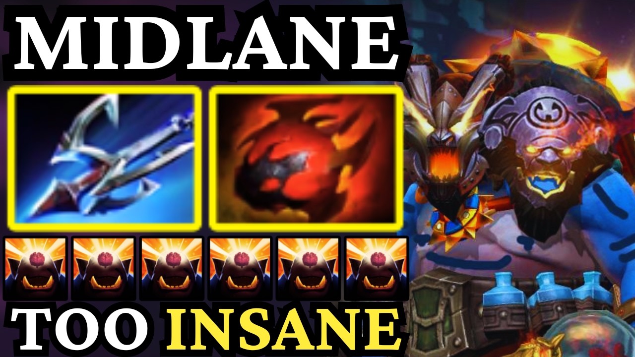 🔥 OGRE MAGI Mid is BROKEN &mdash; SPELL SPAM MADNESS 🔥 Dota 2 Mid