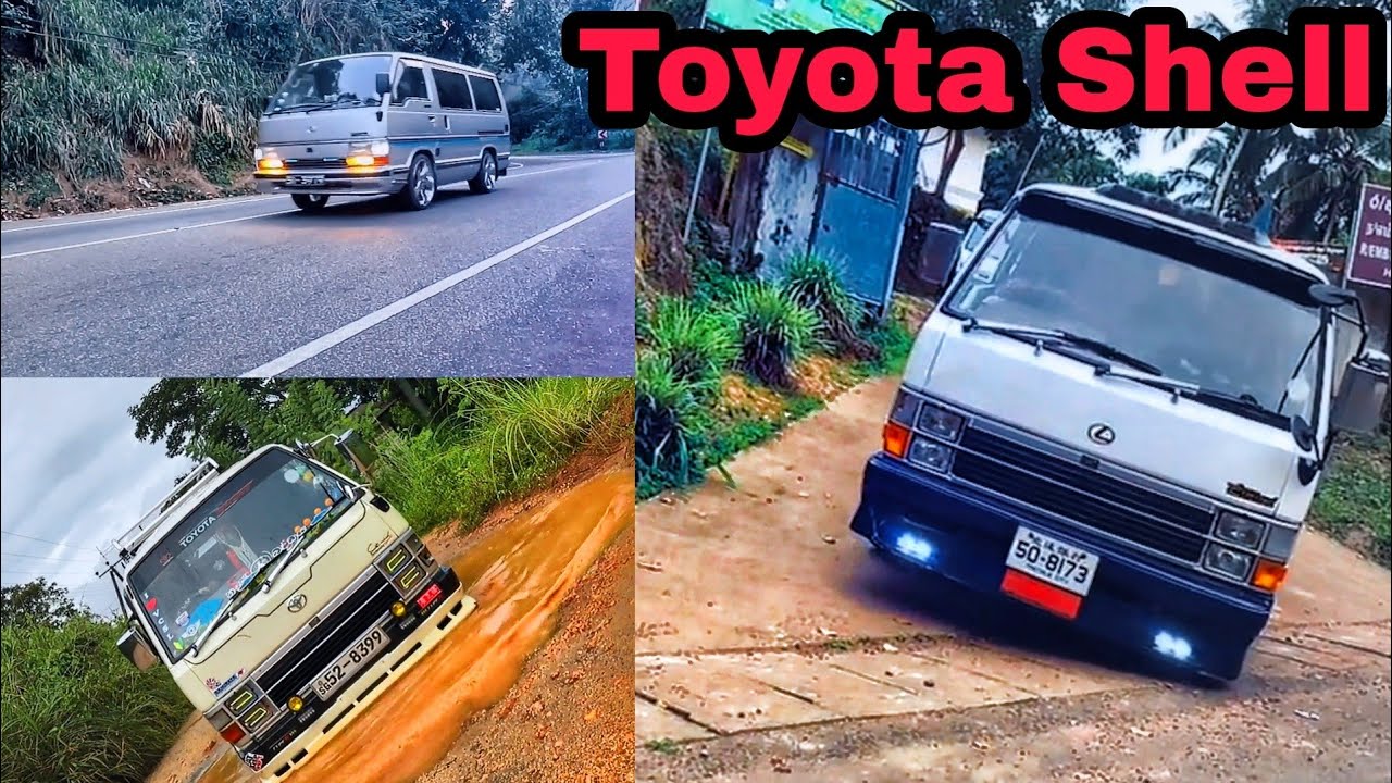 Toyota shell van videos sri lanka for shell van lovers