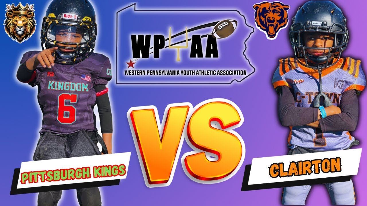 PITTSBURGH KINGS VS CLAIRTON 8U • CONFERENCE CHAMPIONSHIP 🎥🏈
